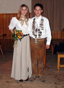 Schützenkönige Jugend 2005 - Markus Trinkl und Theresia Stern
