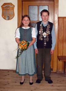 Schützenkönige Jugend 2006 - Johannes und Franziska Hörmann
