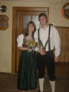 Schützenkönige Jugend 2008 - Barbara Biller und Tobias Fritz