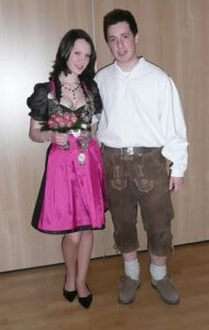 Schützenkönige Jugend 2010- Elisabeth Geißel und Bernard Öttl