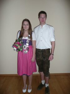 Schützenkönige Jugend 2011 - Franziska und Johannes Hörmann