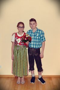 Schützenkönige Jugend 2017 - Marina Hirner und Michael Schüller