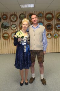 Schützenkönige Jugend 2024 - Sophie und Reinhard Huber